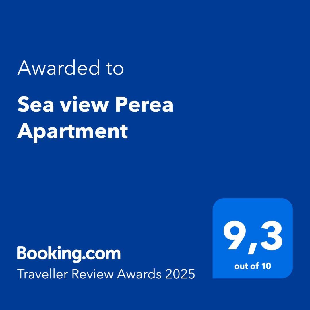 Sea View Perea Apartment Peraia  Ngoại thất bức ảnh